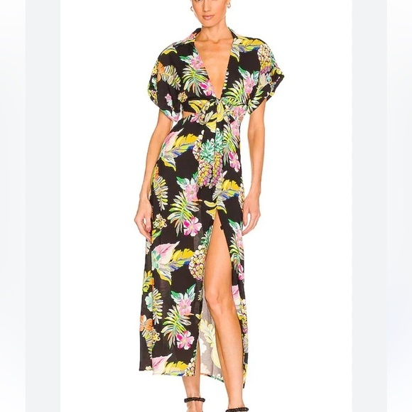 le superbe Dresses & Skirts - New Le Superbe Mai Tai Might I Dress in Black Tropi Cali Size 0